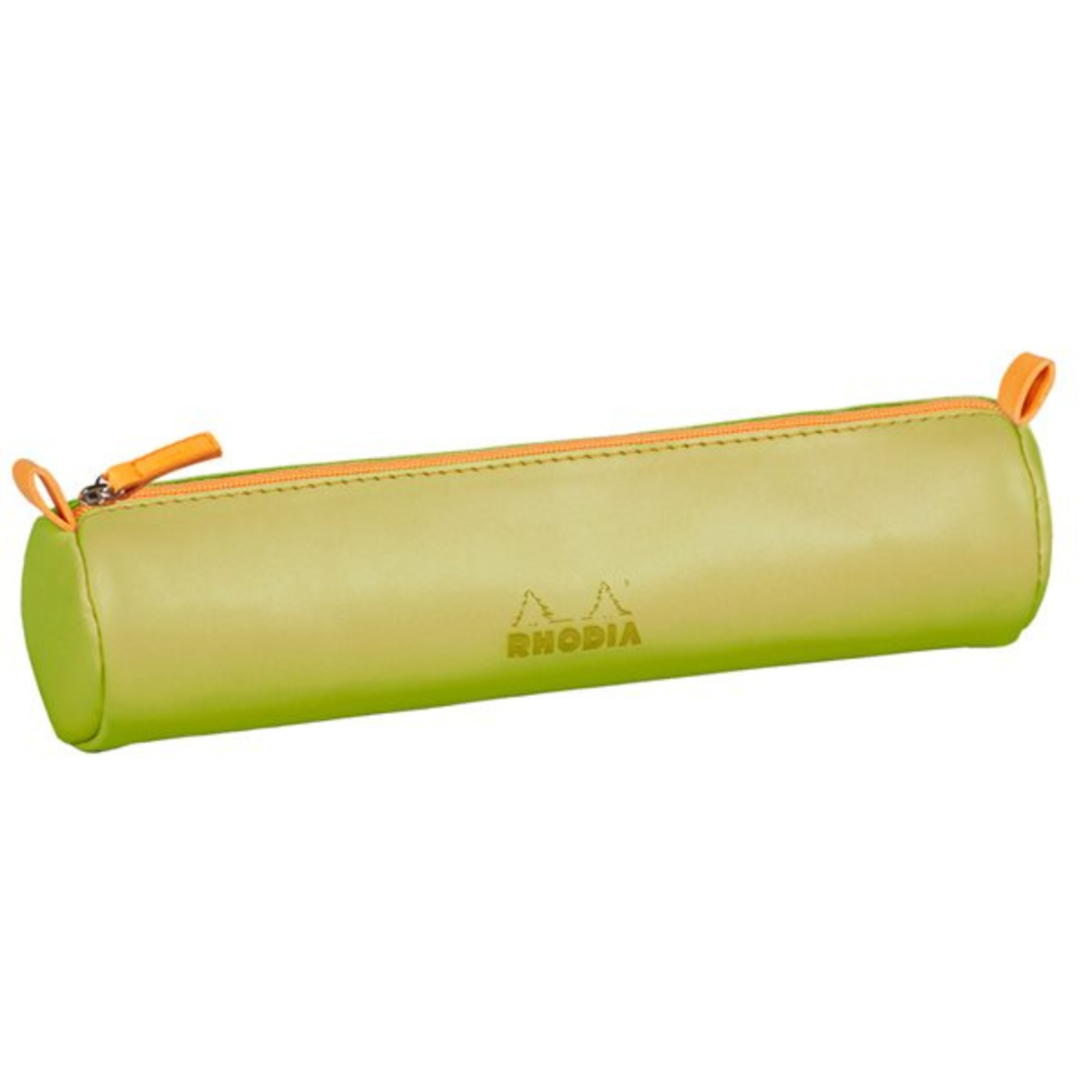RHODIA ITALIAN LEATHERETTE ROUND CASE ANISE GREEN