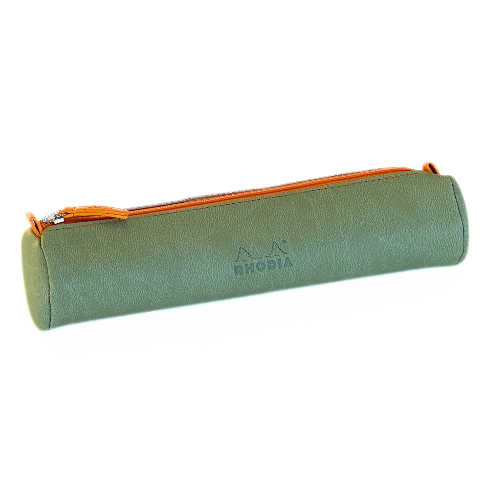 RHODIA ITALIAN LEATHERETTE ROUND CASE CELADON