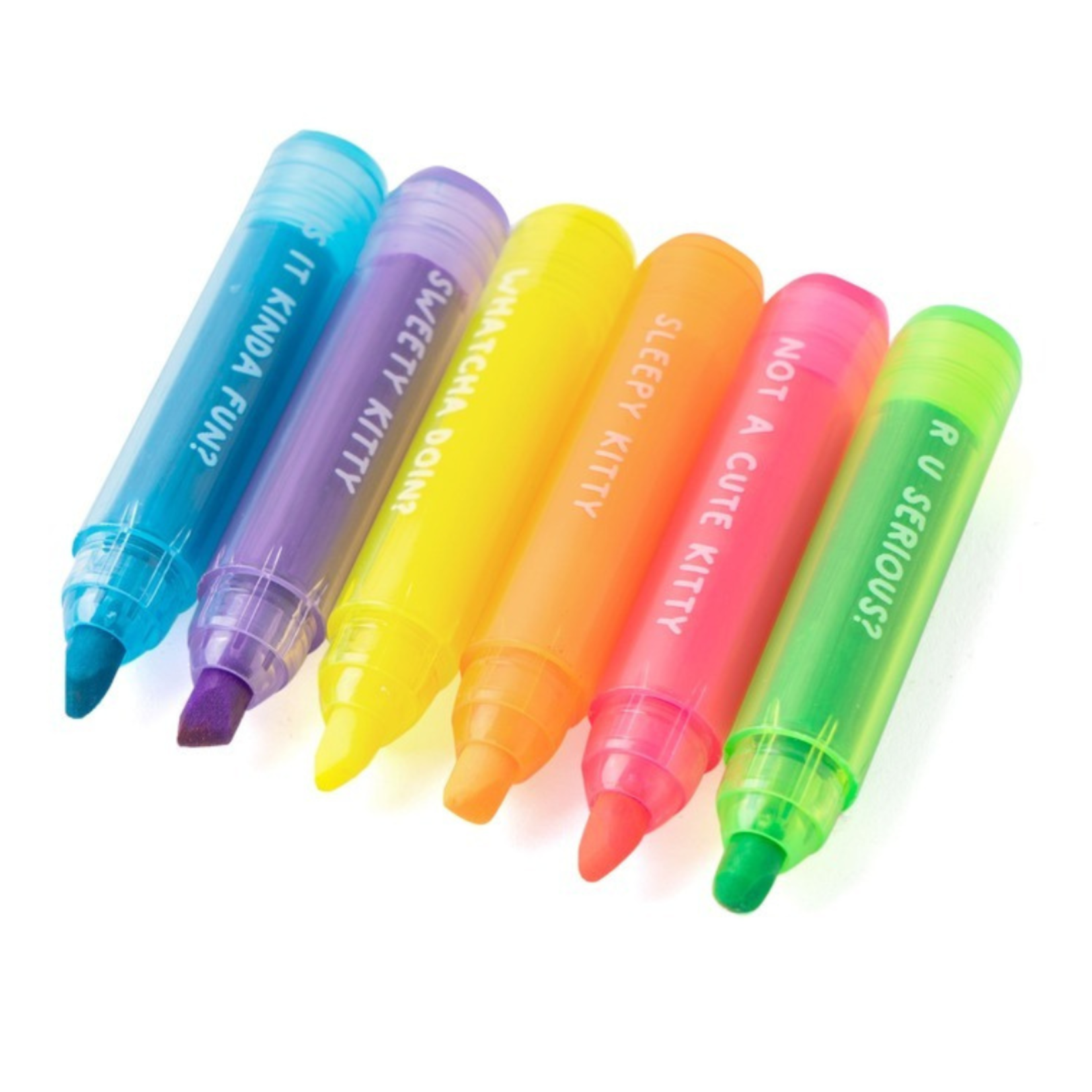 SO MANY CATS MINI SCENTED HIGHLIGHTERS 6/PC