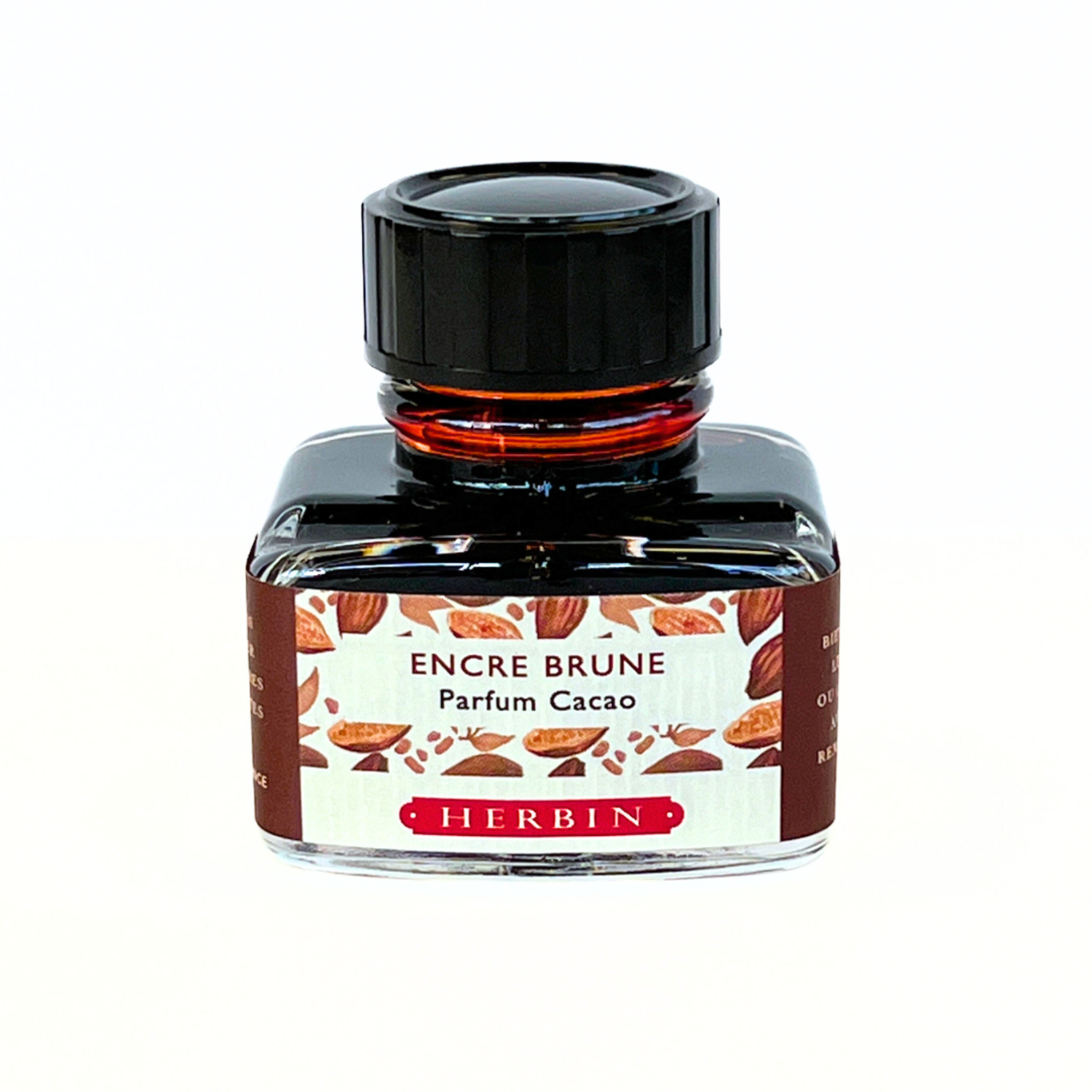 HERBIN SCENTED WRITING INK BROWN 30ML CHOCOLATE SCENT