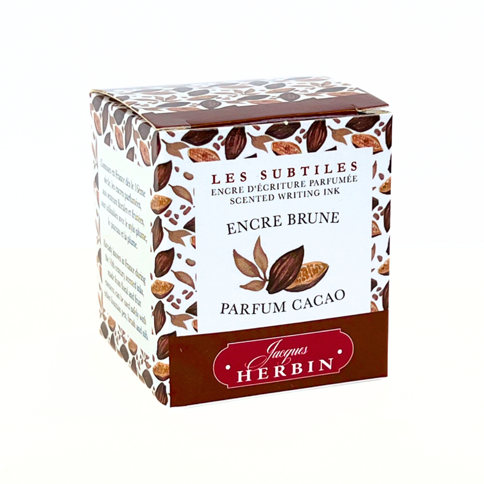 HERBIN SCENTED WRITING INK BROWN 30ML CHOCOLATE SCENT