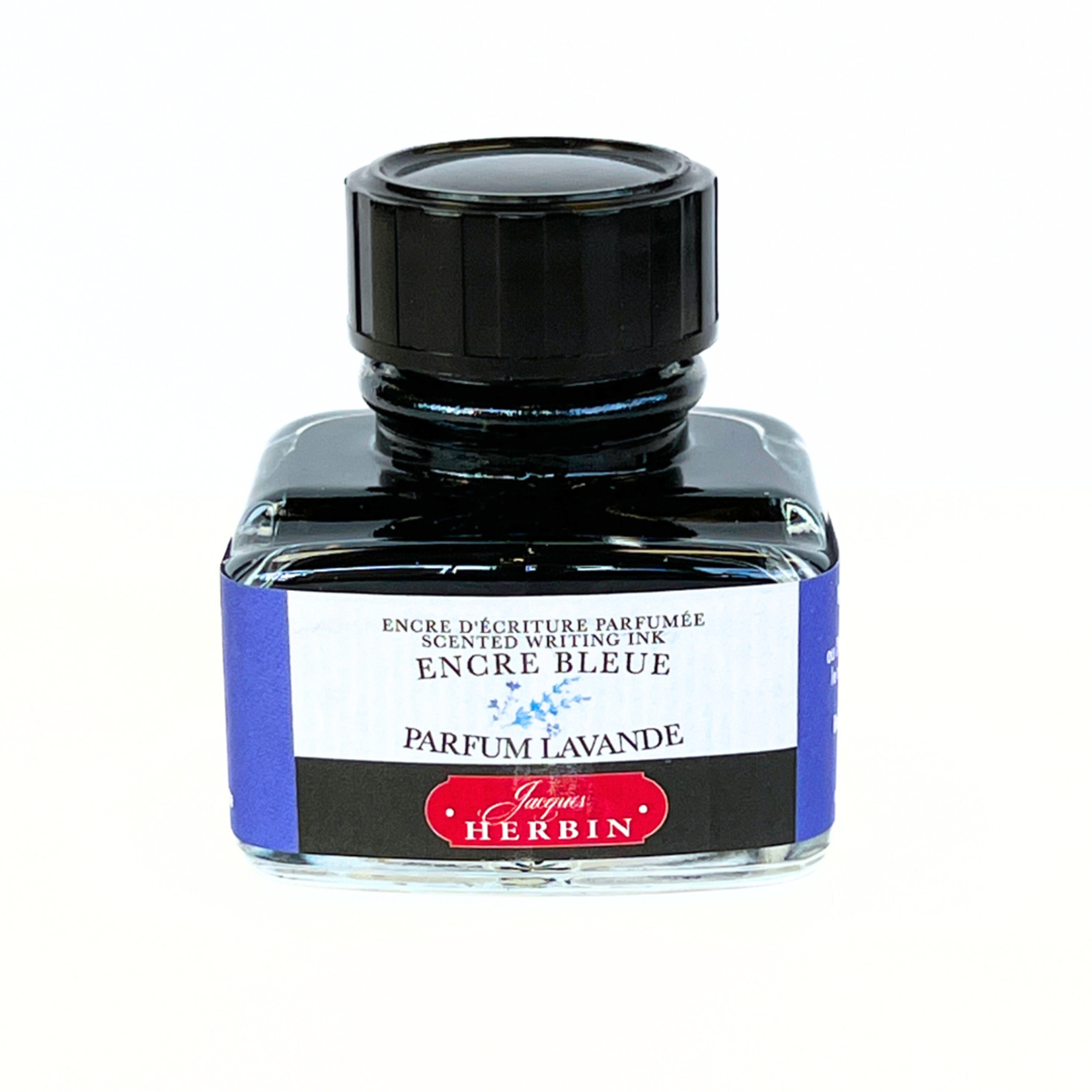 HERBIN SCENTED WRITING INK BLUE 30ML LAVENDER SCENT
