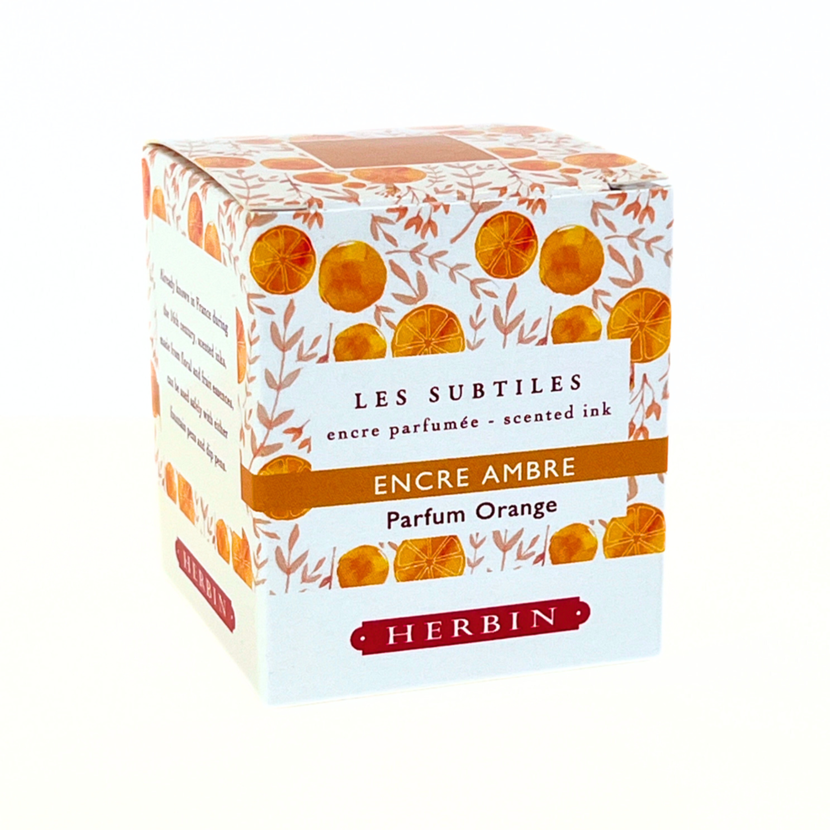 HERBIN SCENTED WRITING INK AMBER 30ML ORANGE SCENT