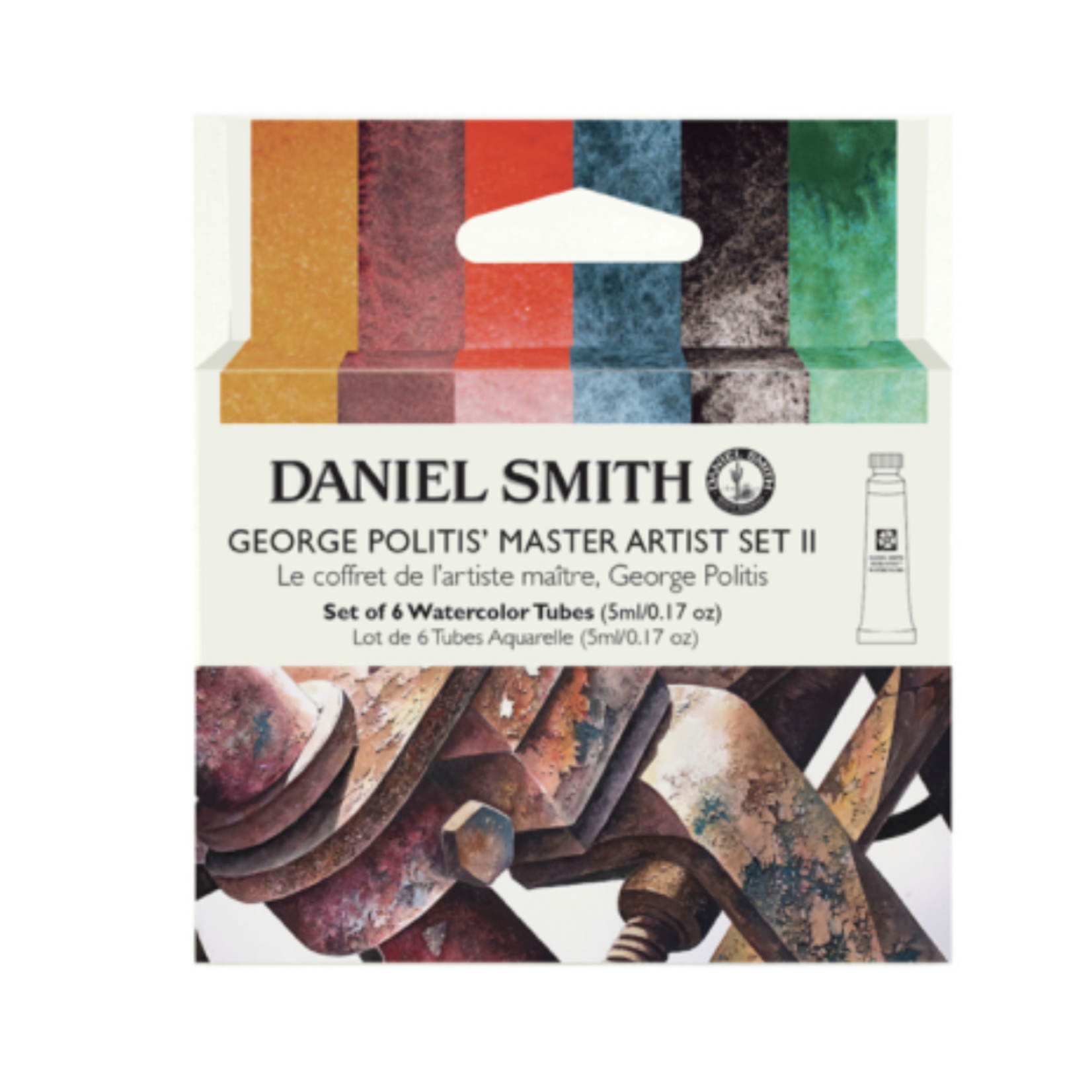 DANIEL SMITH WATERCOLOUR GEORGE POLTIS' MASTER ARTIST SET II 6/PC