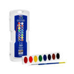 PRANG OVAL WATERCOLOUR 16/SET W/ BRUSH