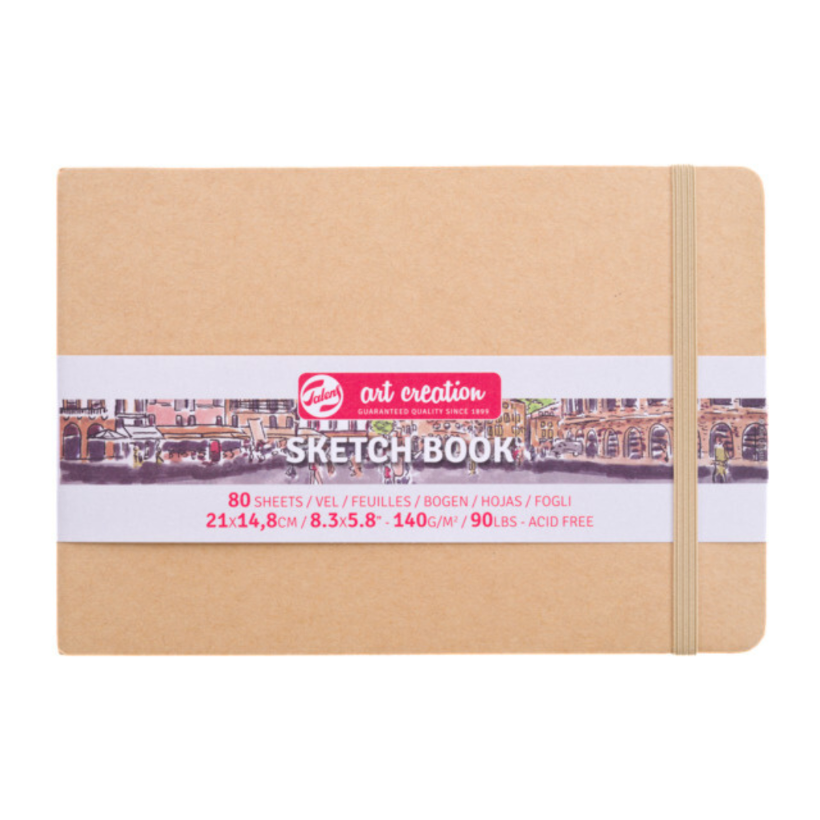 ROYAL TALENS TALENS ART CREATION SKETCHBOOK 8.3X5.8" KRAFT