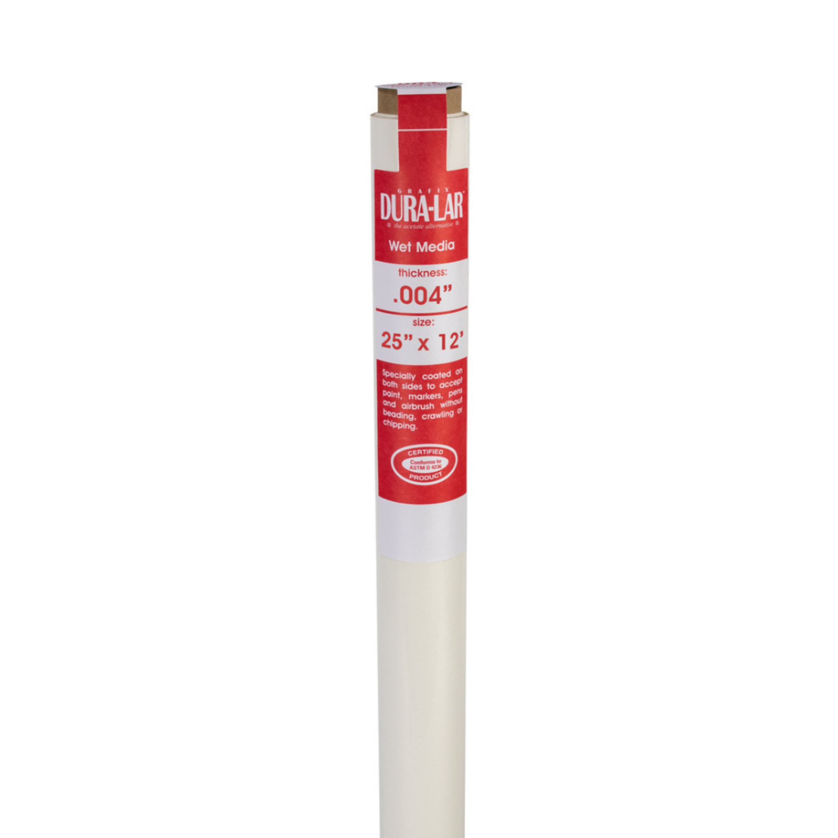 GRAFIX DURA-LAR ROLL WET MEDIA .004 25"X12'