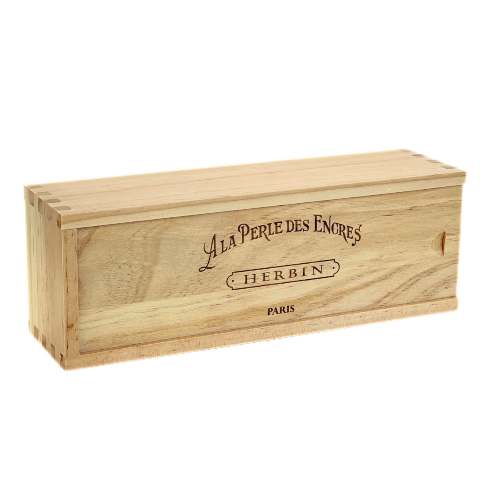HERBIN VIOLET INK WOODEN BOX SET