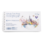 SMLT WATERCOLOUR TRAVEL ART BOOK 11X5.9" 25/SHT