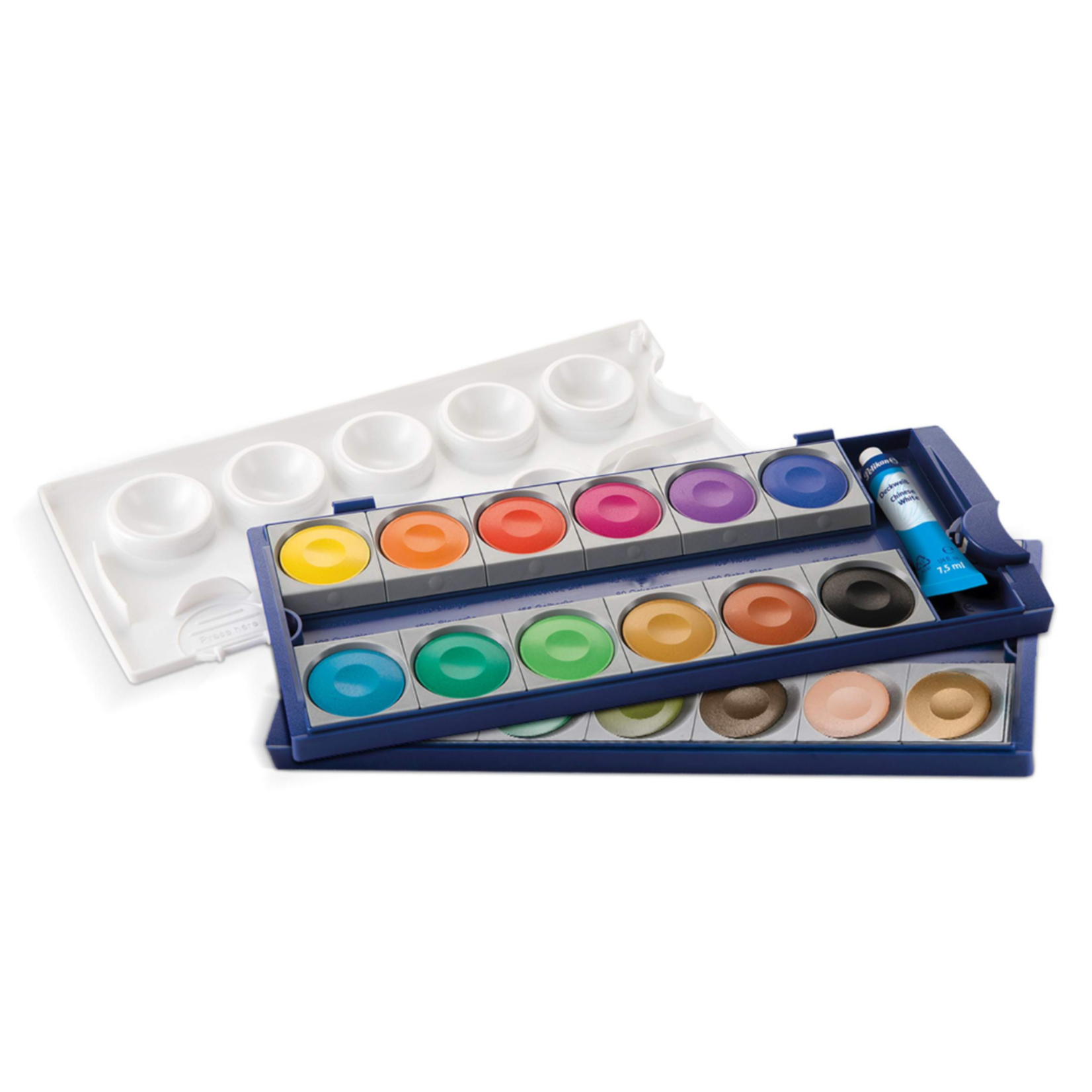 PELIKAN OPAQUE PAINT BOX WATERCOLOUR SET/24