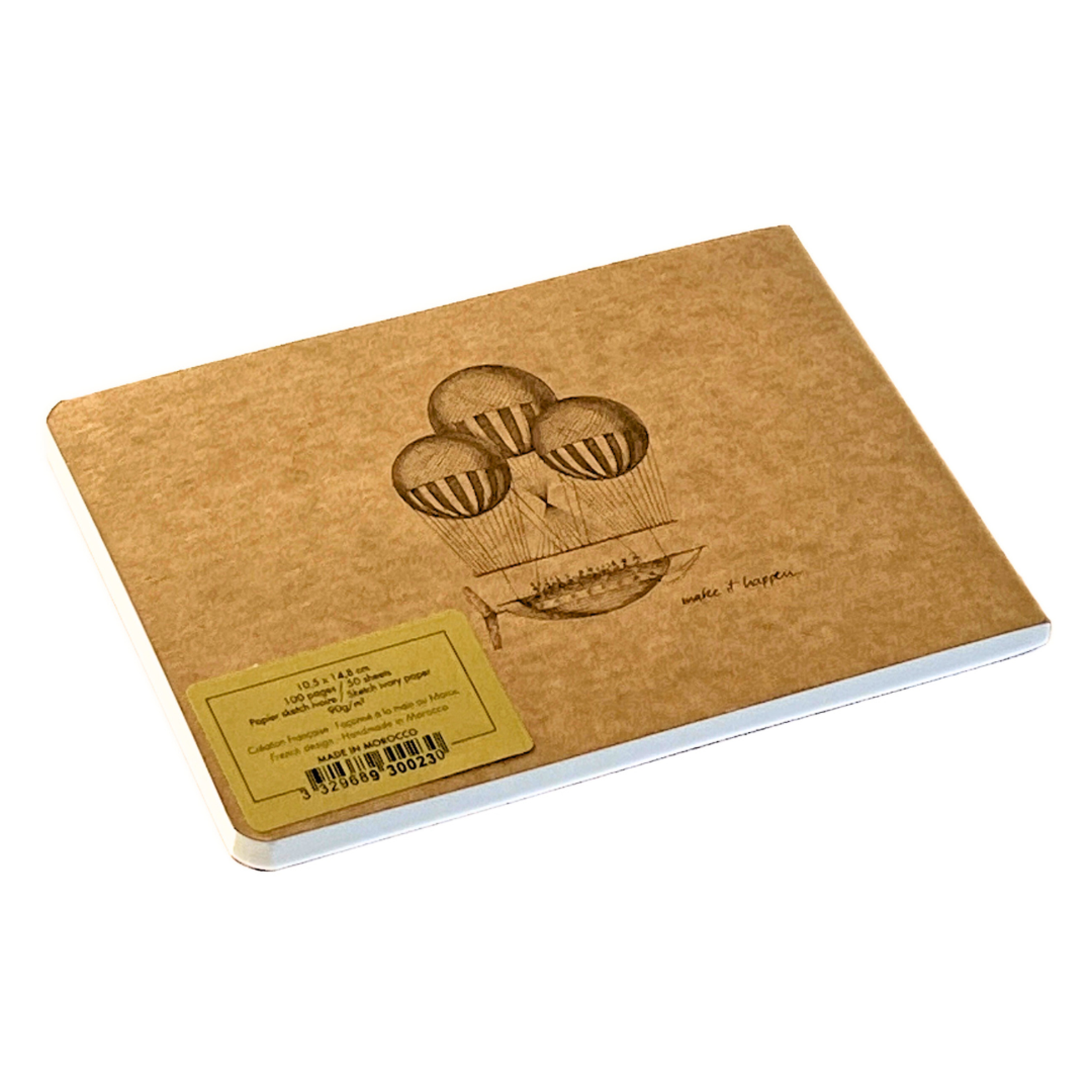 FLYING SPIRIT STITCHED SKETCHBOOK 4X6" 50/SHT