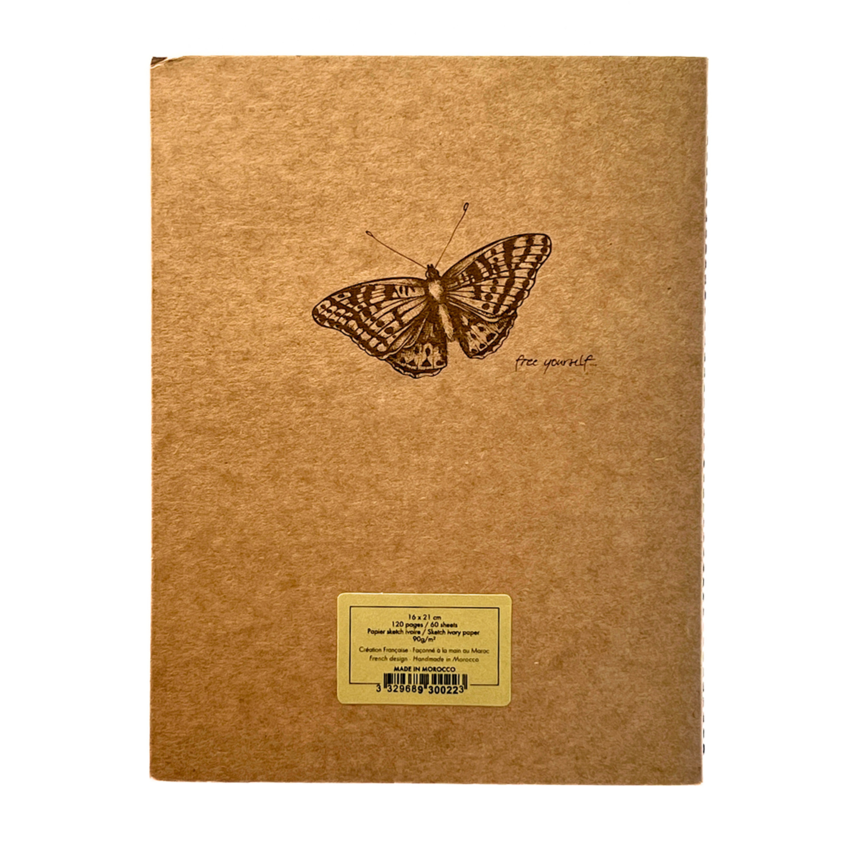 FLYING SPIRIT STITCHED SKETCHBOOK 6.5X8.5" 90G 60/SHT