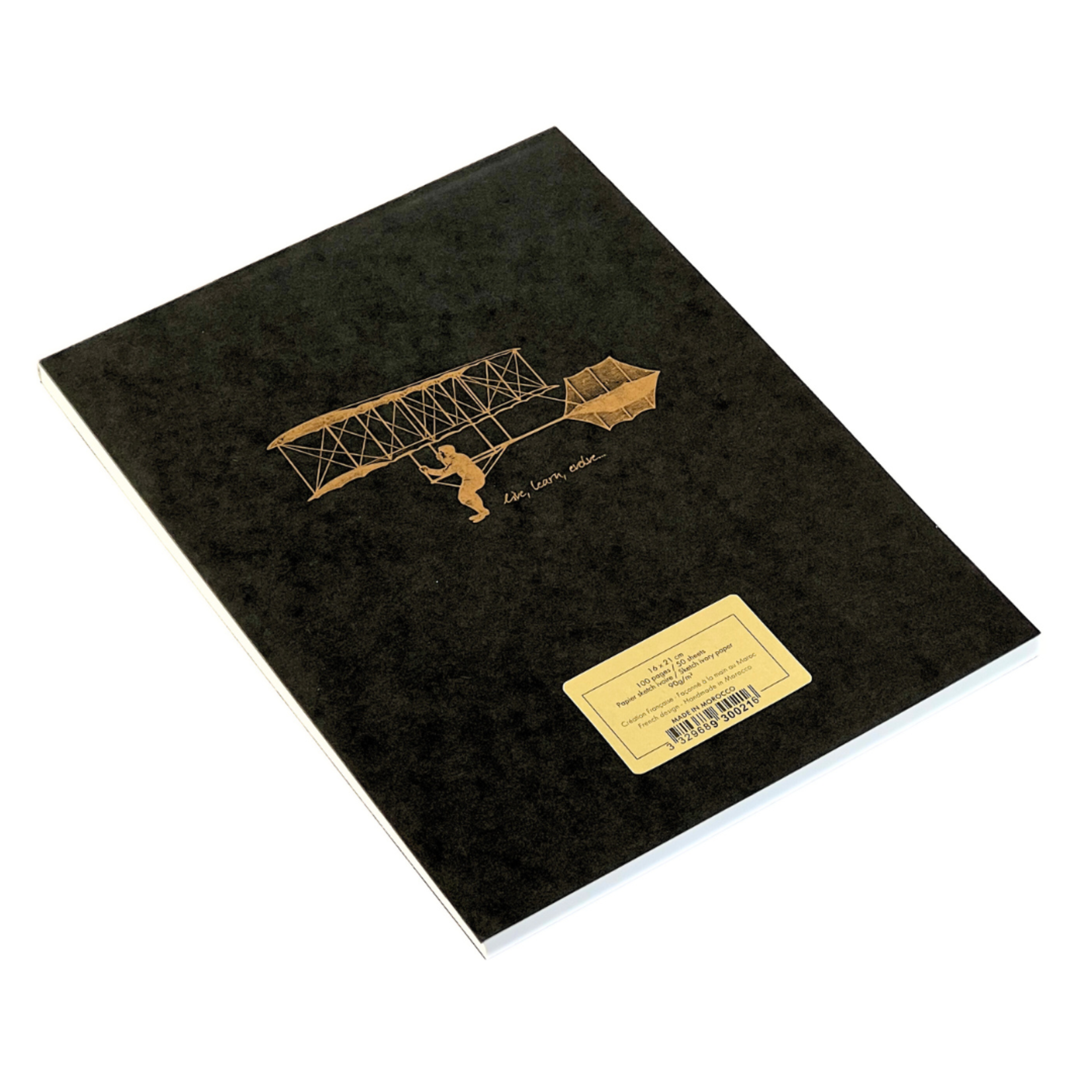 FLYING SPIRIT TAPE BOUND SKETCHBOOK 6X8" 50/SHT