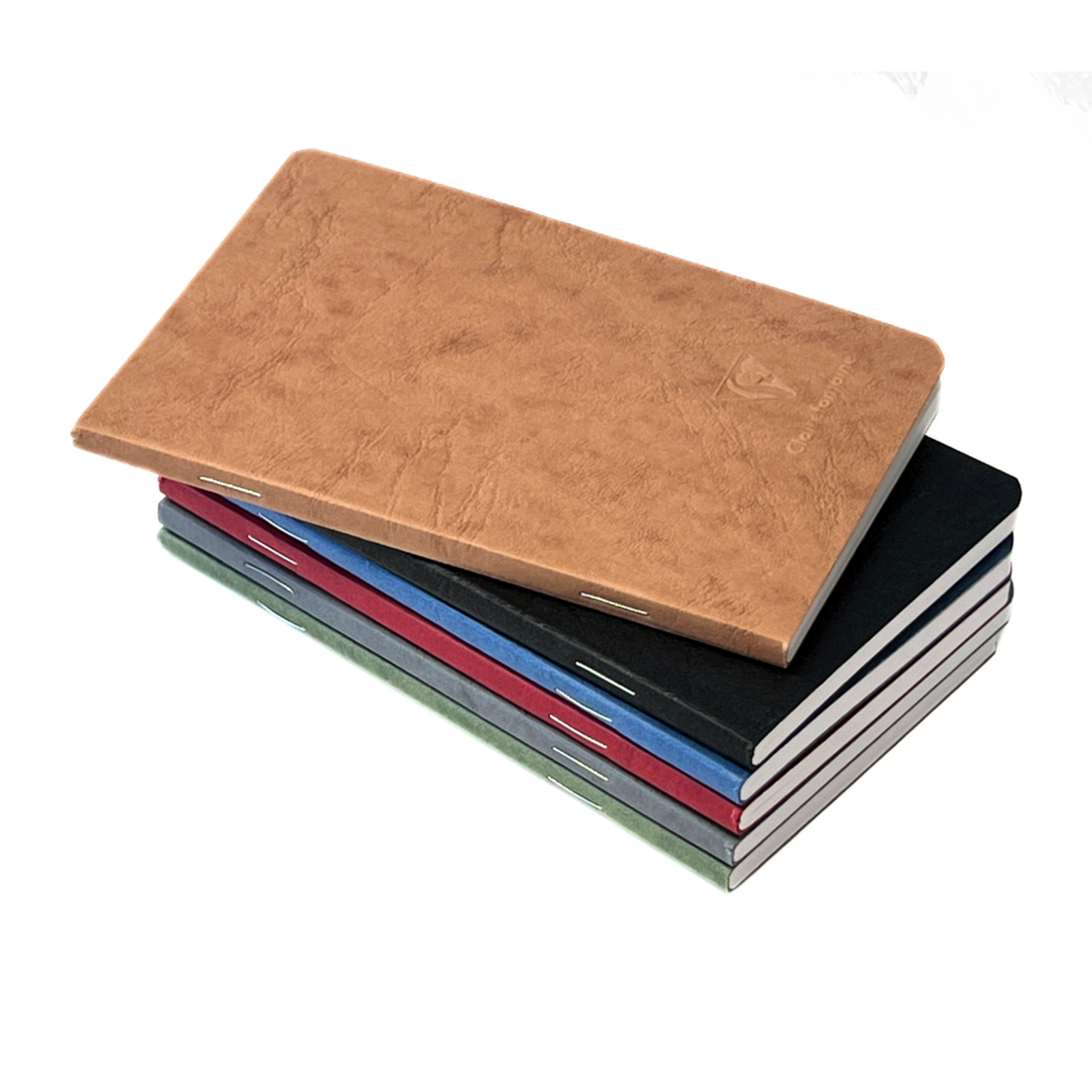 CLAIREFONTAINE LINED NOTEBOOK 3.5X5.5" 48/SHT TOBACCO