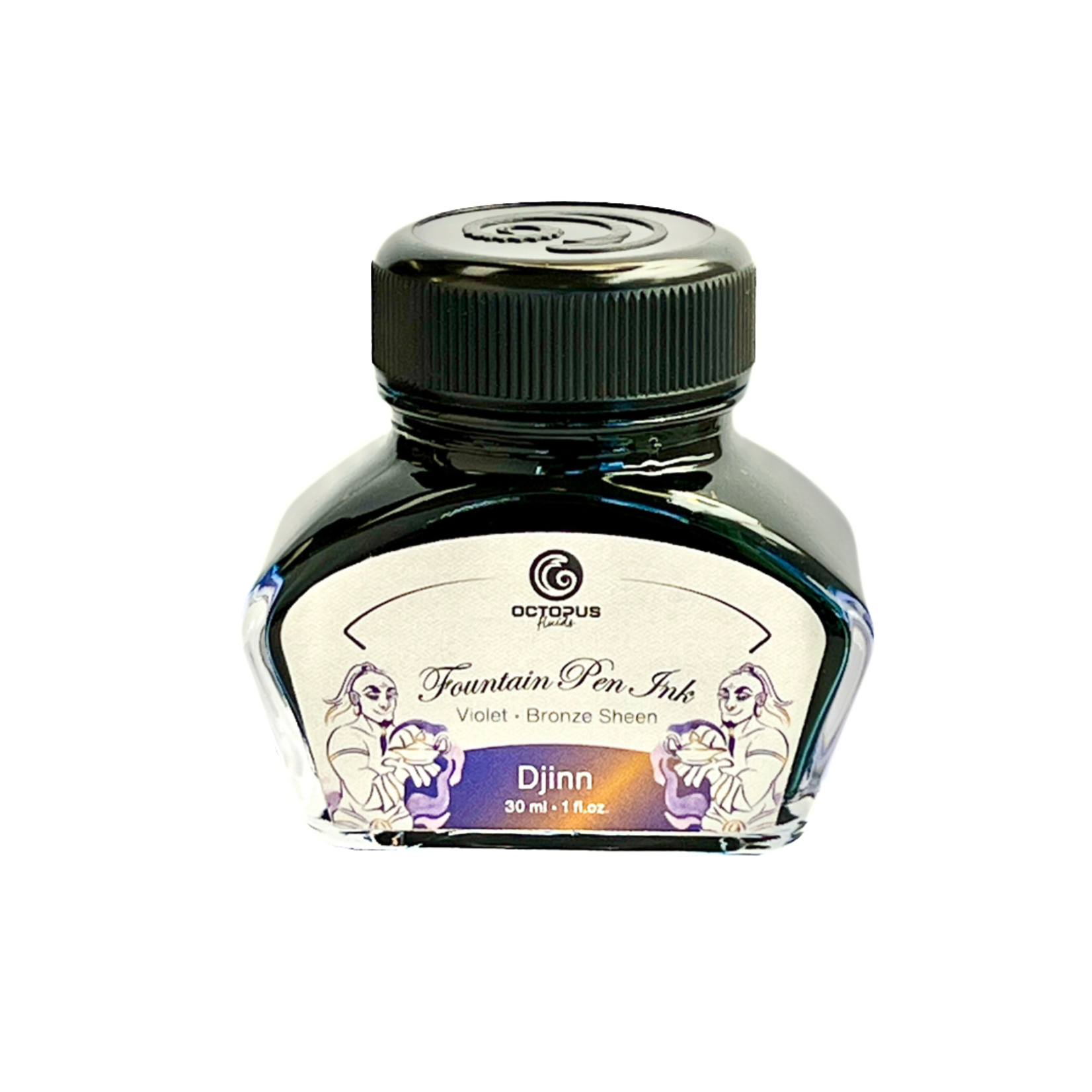 OCTOPUS WRITE & DRAW OCTOPUS SHEEN FOUNTAIN PEN INK 30ML DJINN