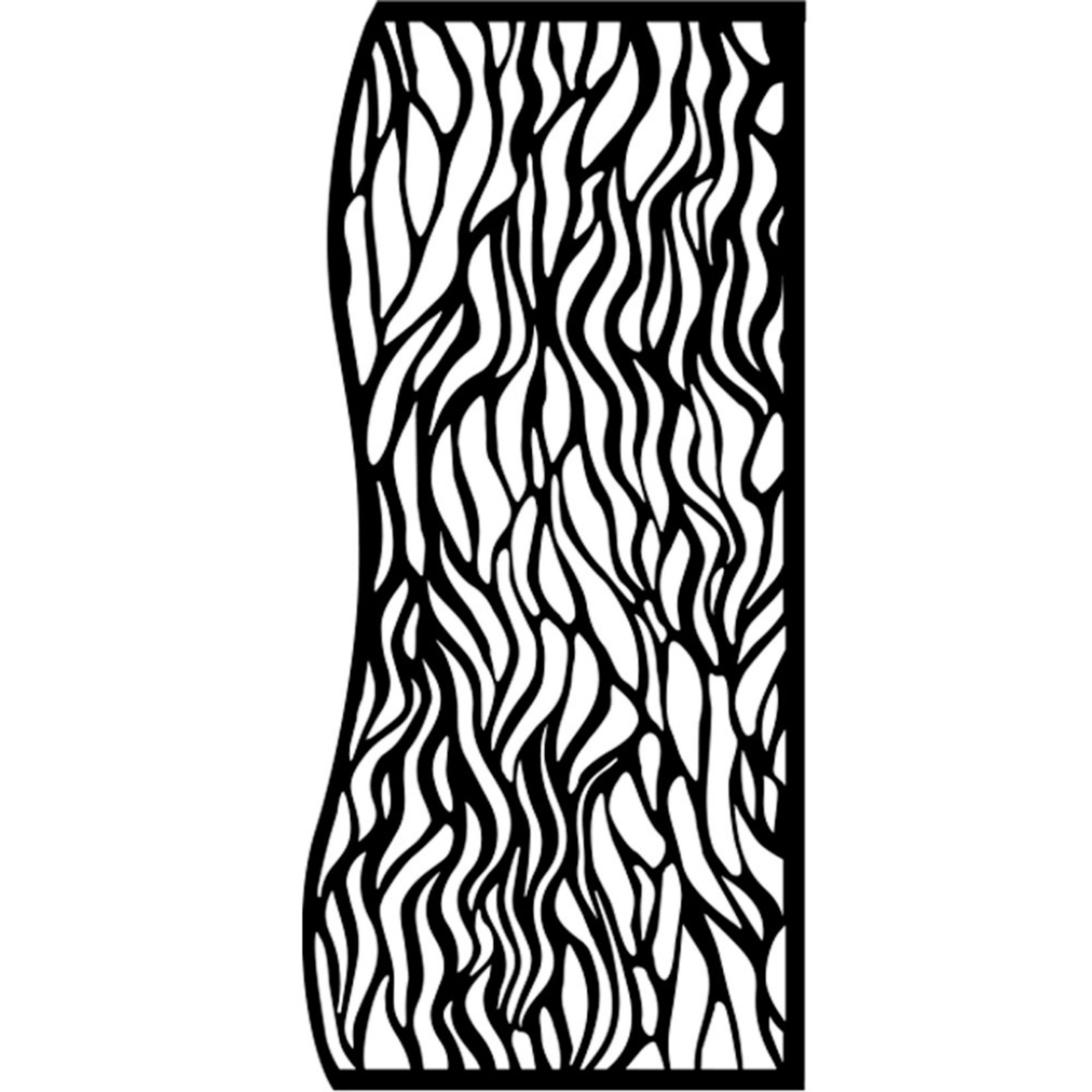 STAMPERIA MEDIA STENCIL 4.75X10 WAVES