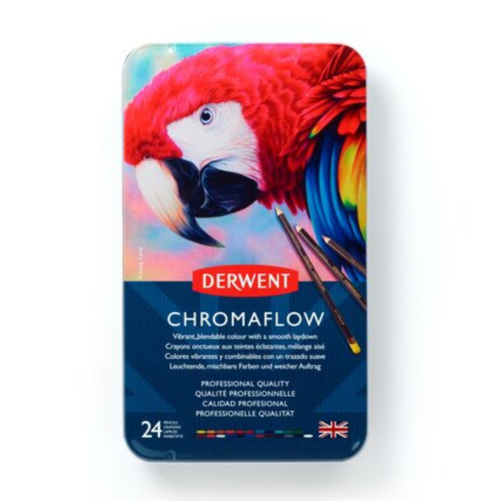 DERWENT CHROMAFLOW PENCIL SET 24/PC