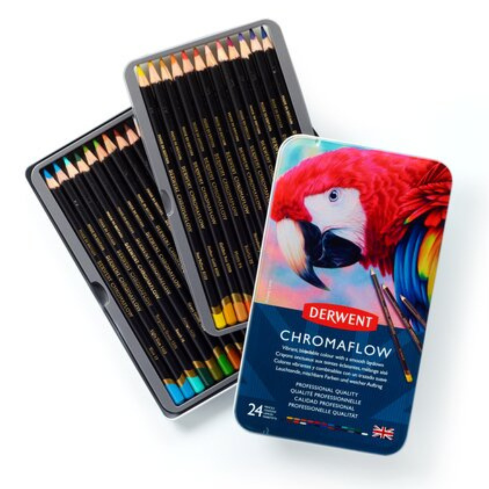 DERWENT CHROMAFLOW PENCIL SET 24/PC