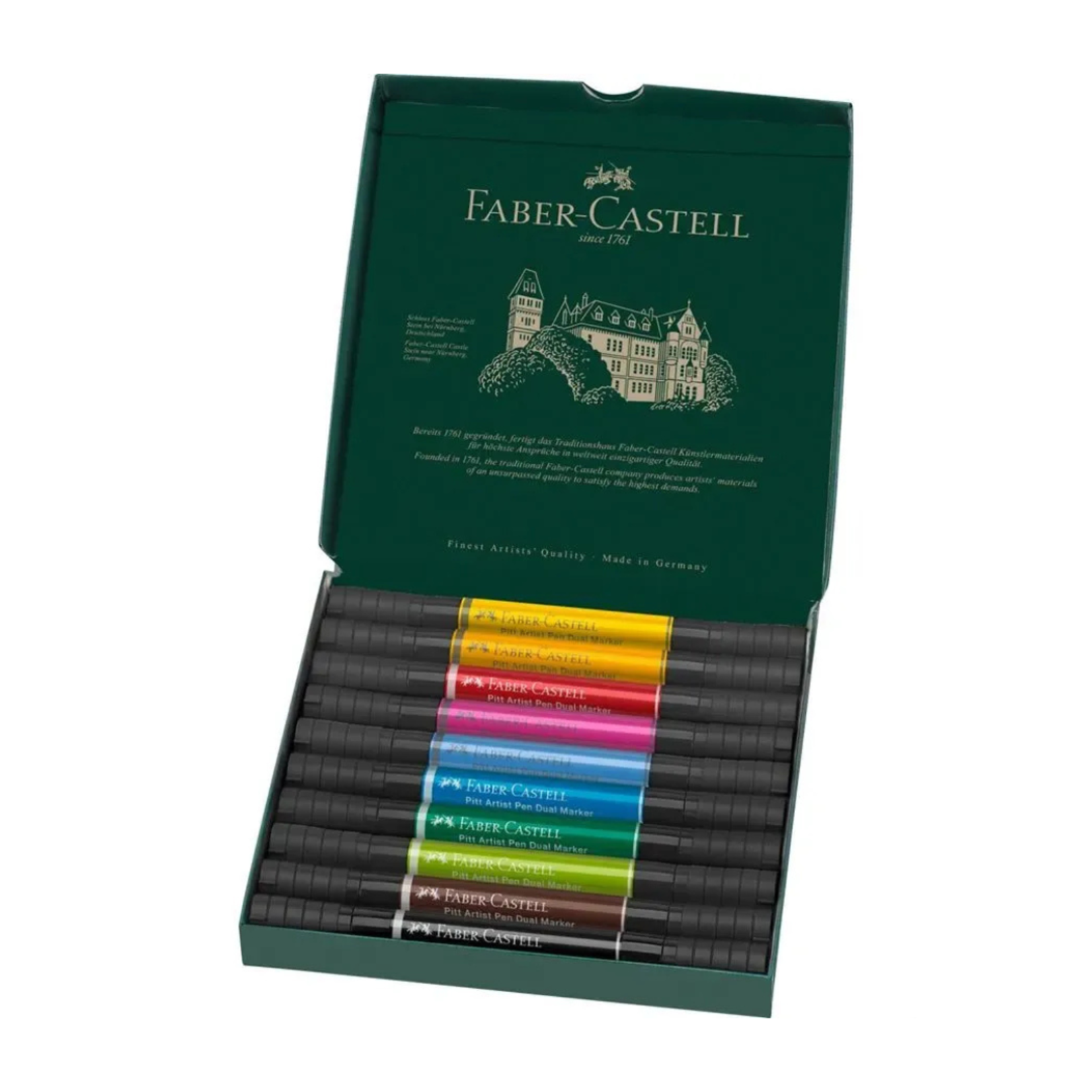 PITT ARTIST PEN DUAL MARKER 10/SET