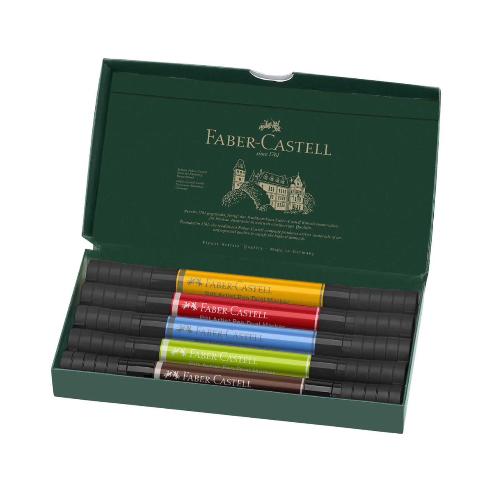 PITT ARTIST PEN DUAL MARKER 5/SET