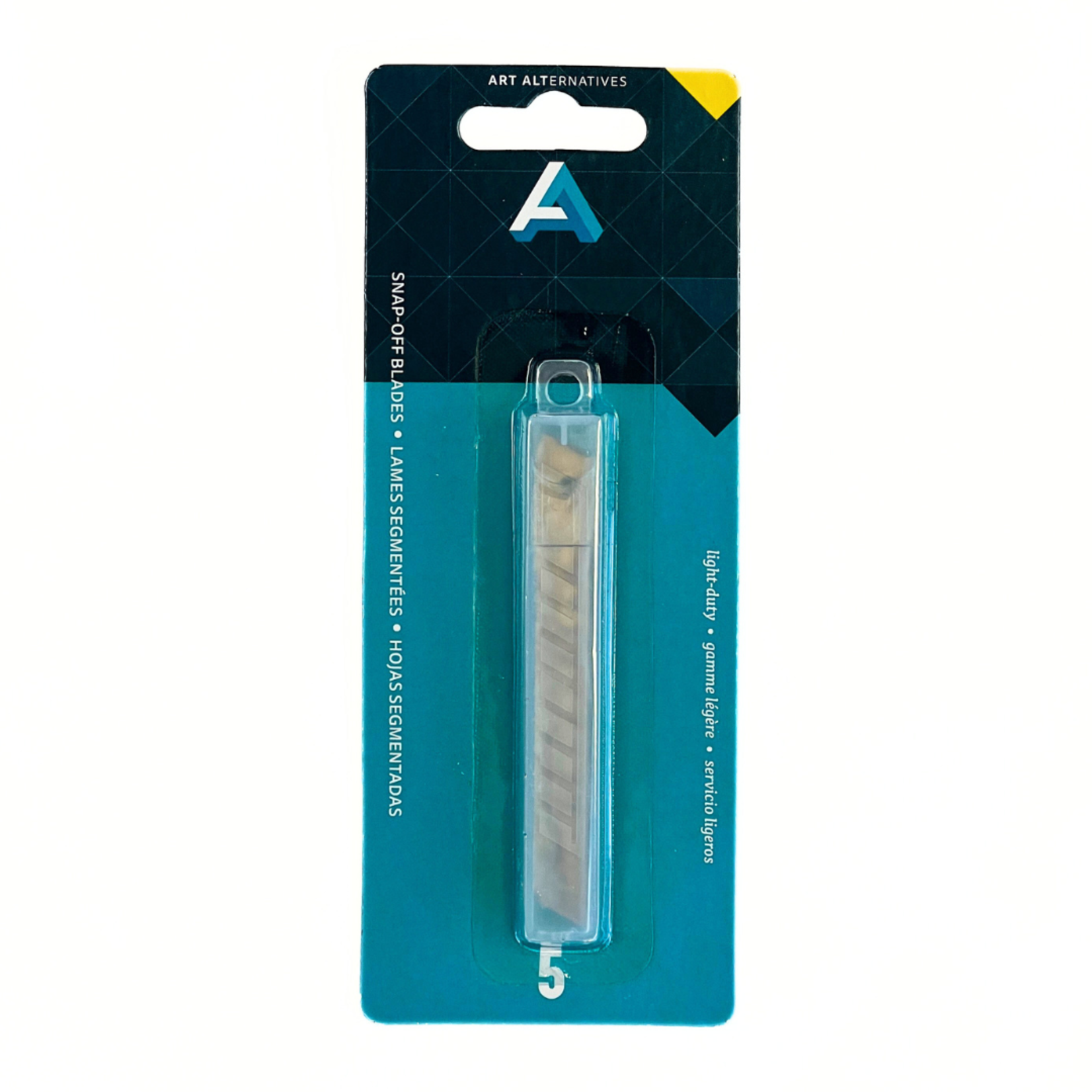 ART ALTERNATIVES ART ALTERNATIVES LIGHT DUTY SNAP-OFF BLADES 5/PK
