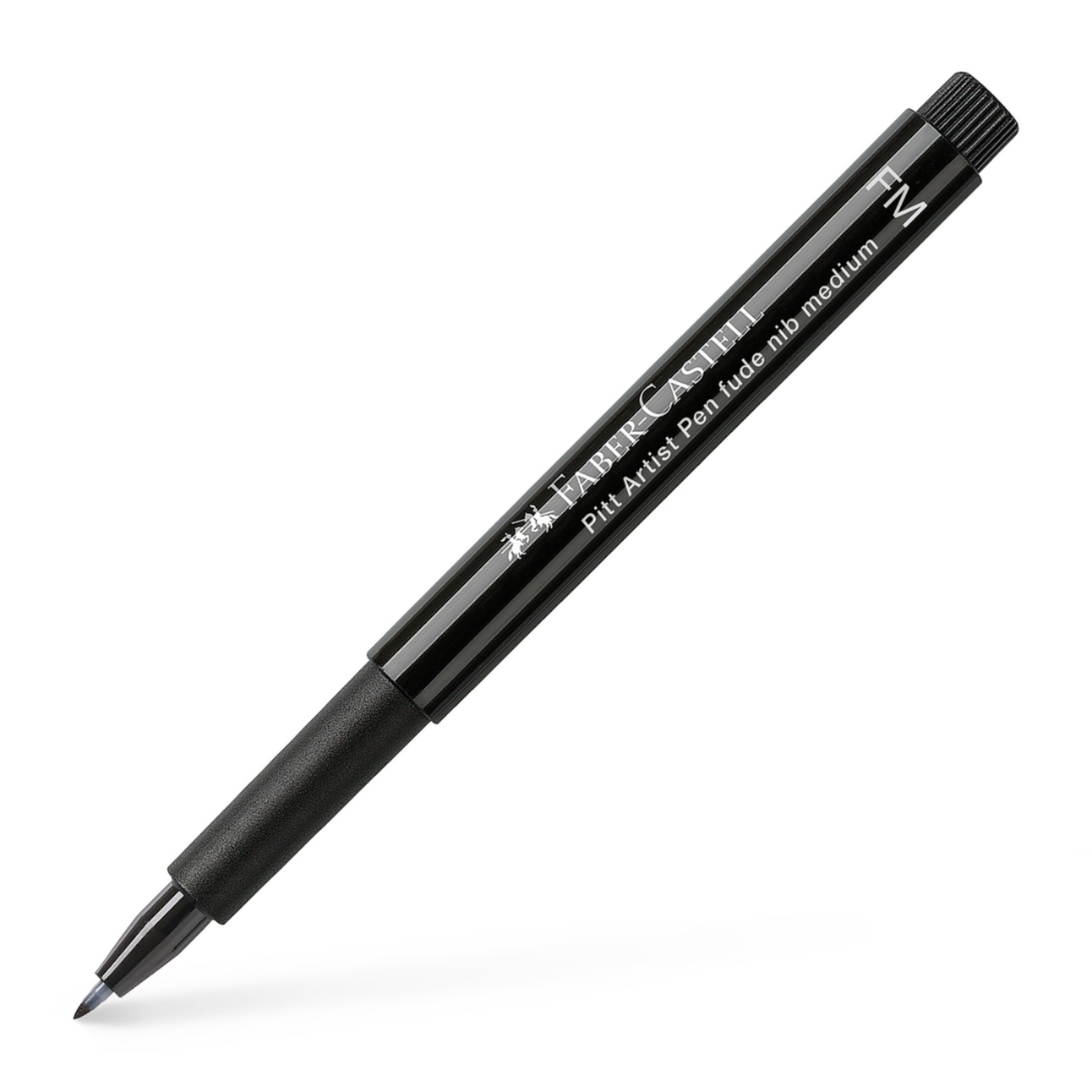 FABER CASTELL FABER CASTELL PITT ARTIST PEN FUDE MEDIUM BLACK