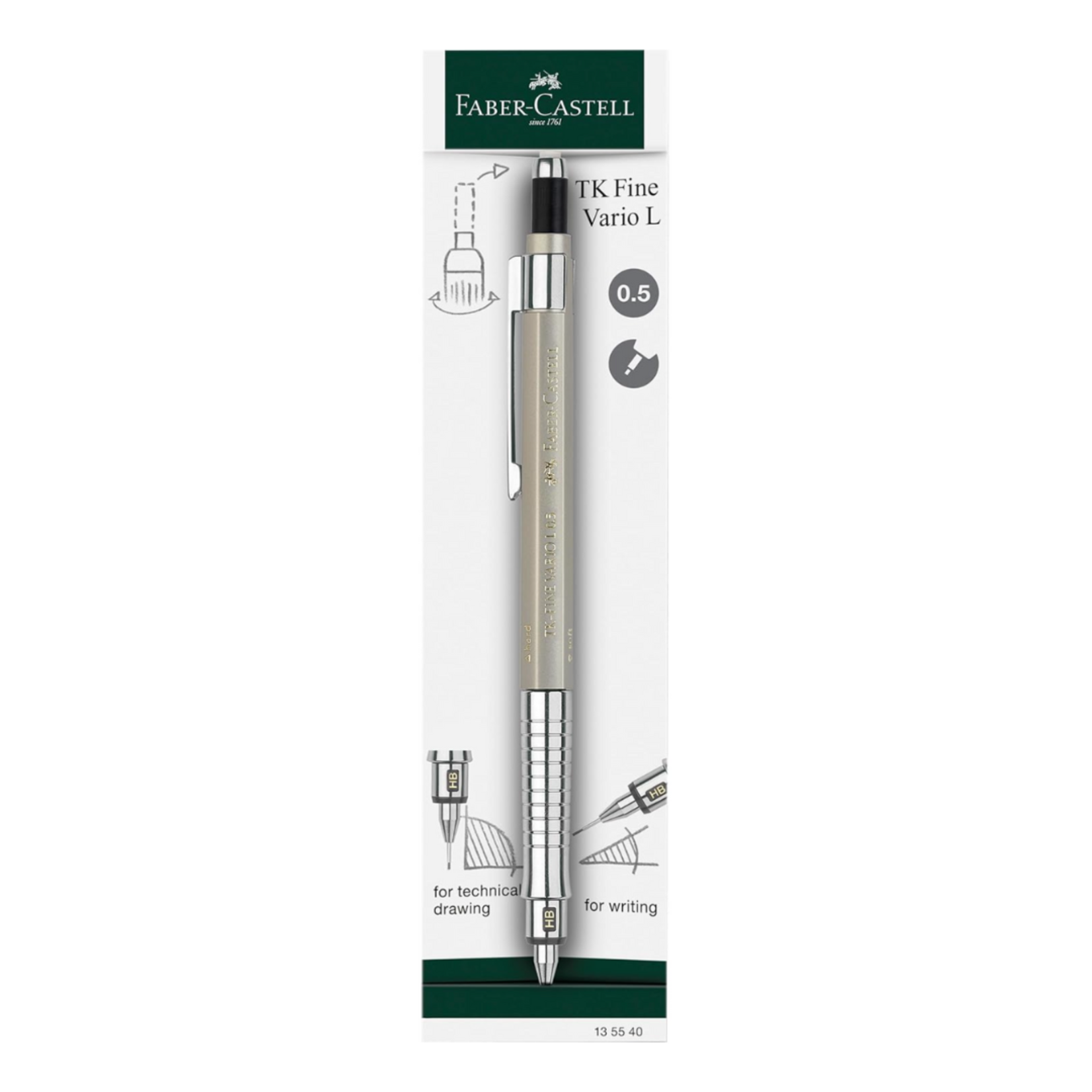 FABER CASTELL TK FINE VARIO 0.3MM CHAMPAGNE