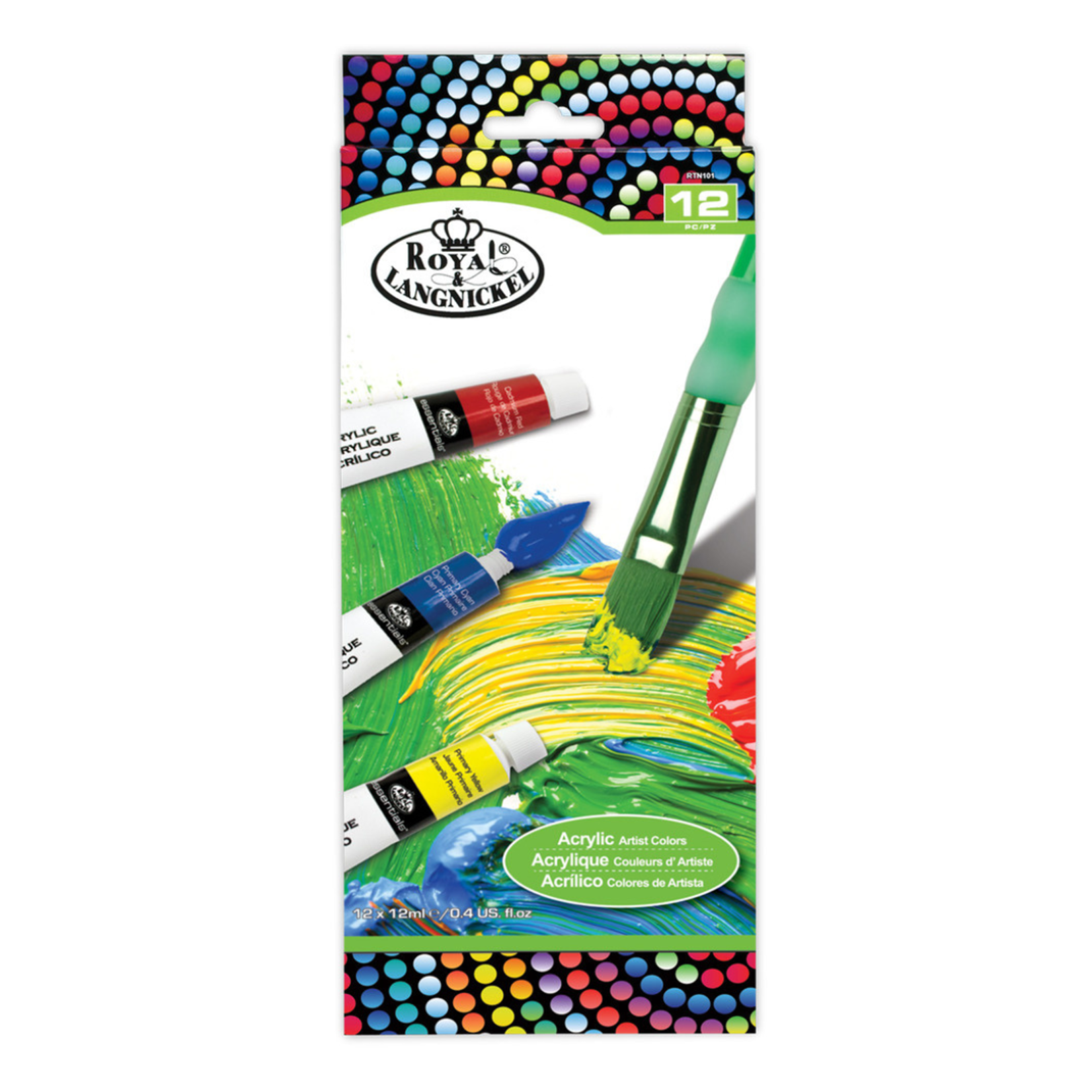 ROYAL & LANGNICKEL ACRYLIC 12ML SET/12