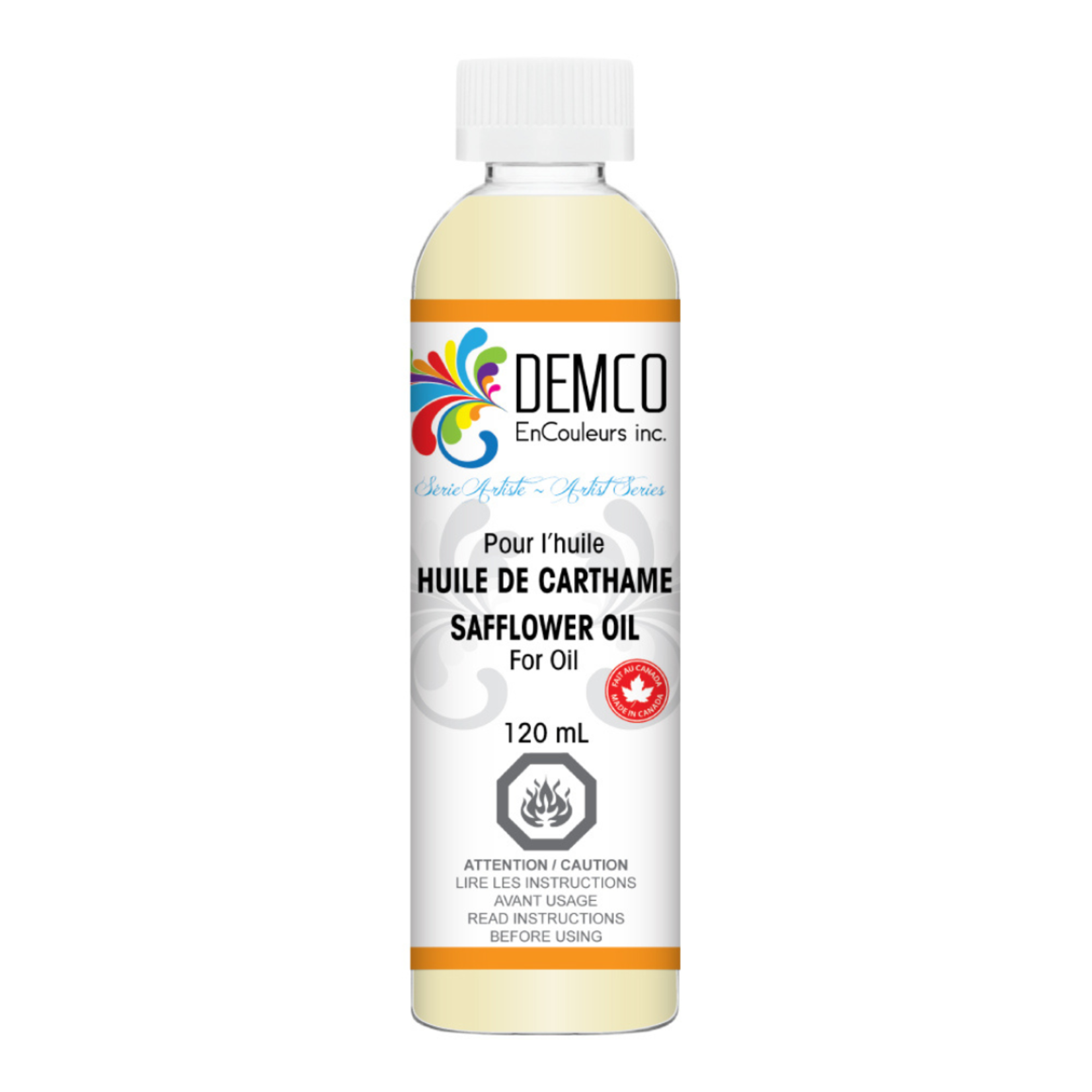 DEMCO SAFFLOWER OIL 120ML/4OZ