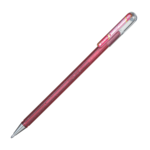 PENTEL HYBRID DUAL METALLIC GEL PEN 1MM PINK + METALLIC PINK