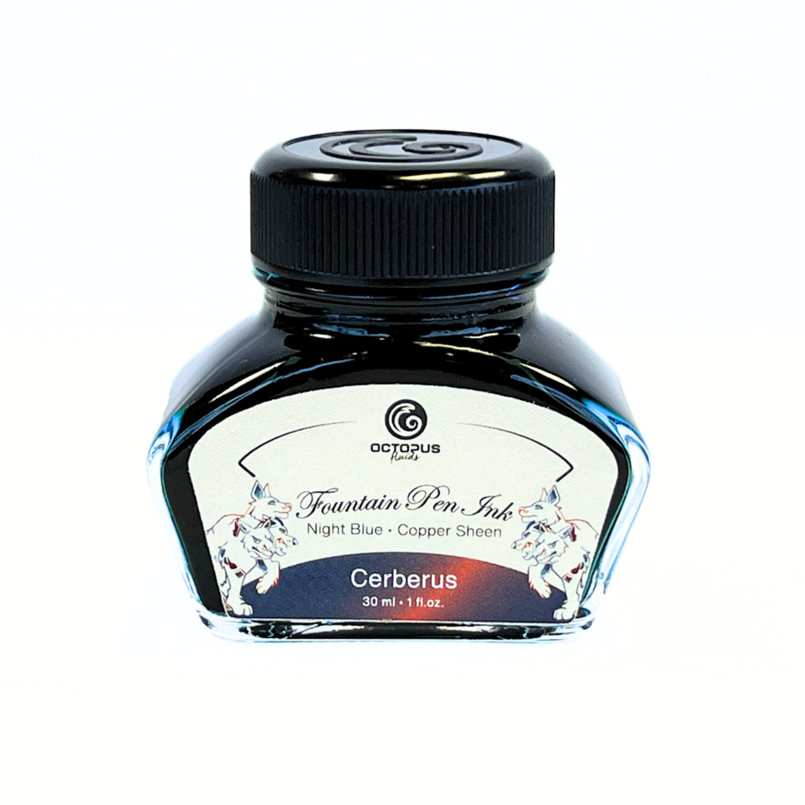 OCTOPUS WRITE & DRAW OCTOPUS SHEEN FOUNTAIN PEN INK 30ML CERBERUS