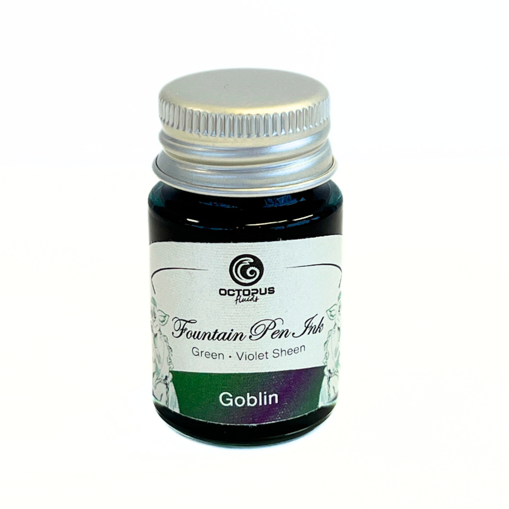 OCTOPUS WRITE & DRAW OCTOPUS SHEEN FOUNTAIN PEN INK 6X10ML SET 1