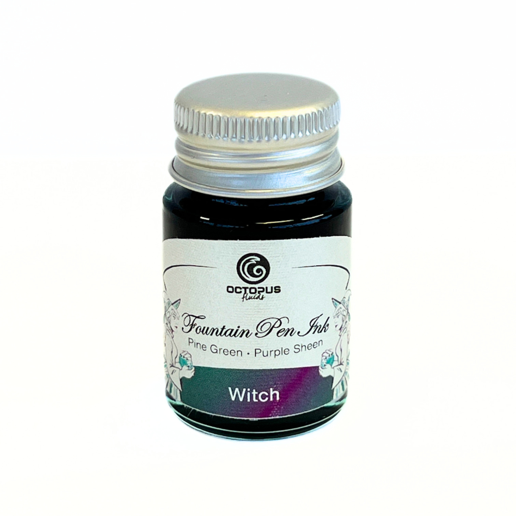 OCTOPUS WRITE & DRAW OCTOPUS SHEEN FOUNTAIN PEN INK 6X10ML SET 2