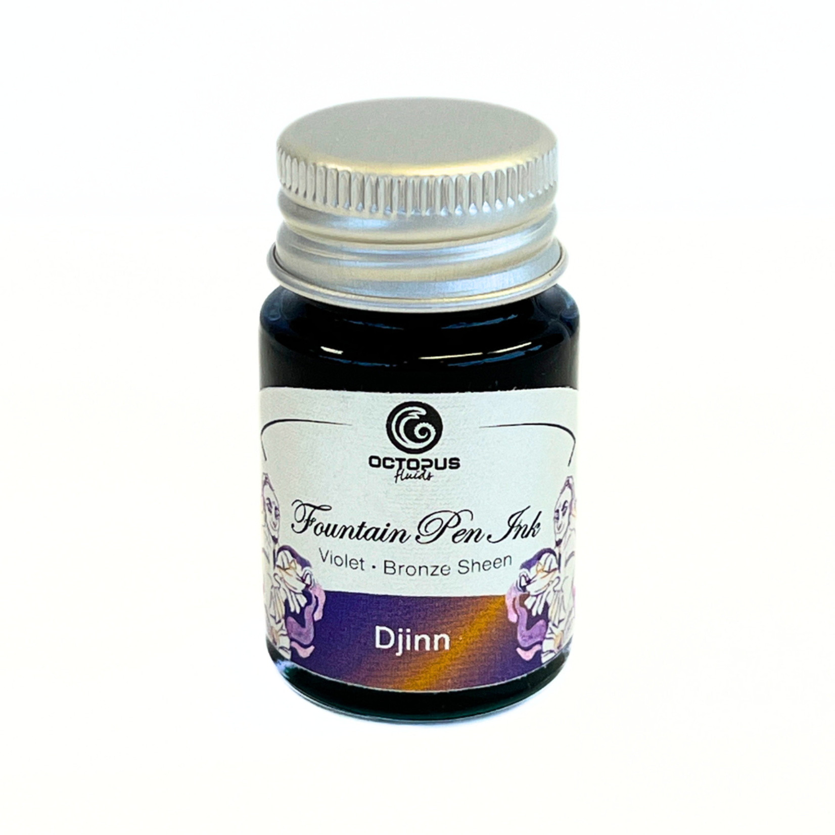OCTOPUS WRITE & DRAW OCTOPUS SHEEN FOUNTAIN PEN INK 6X10ML SET 2
