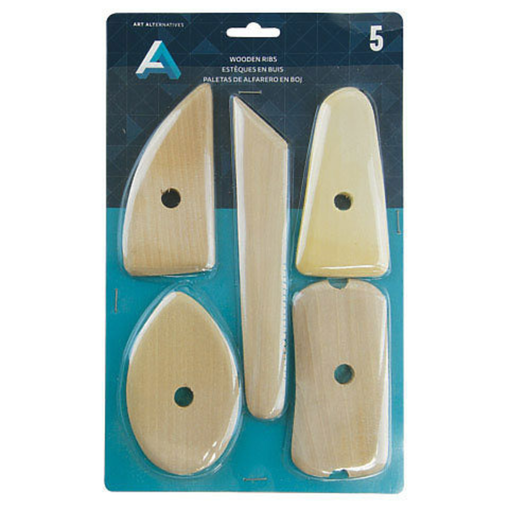 ART ALTERNATIVES WOODEN RIB SET/5