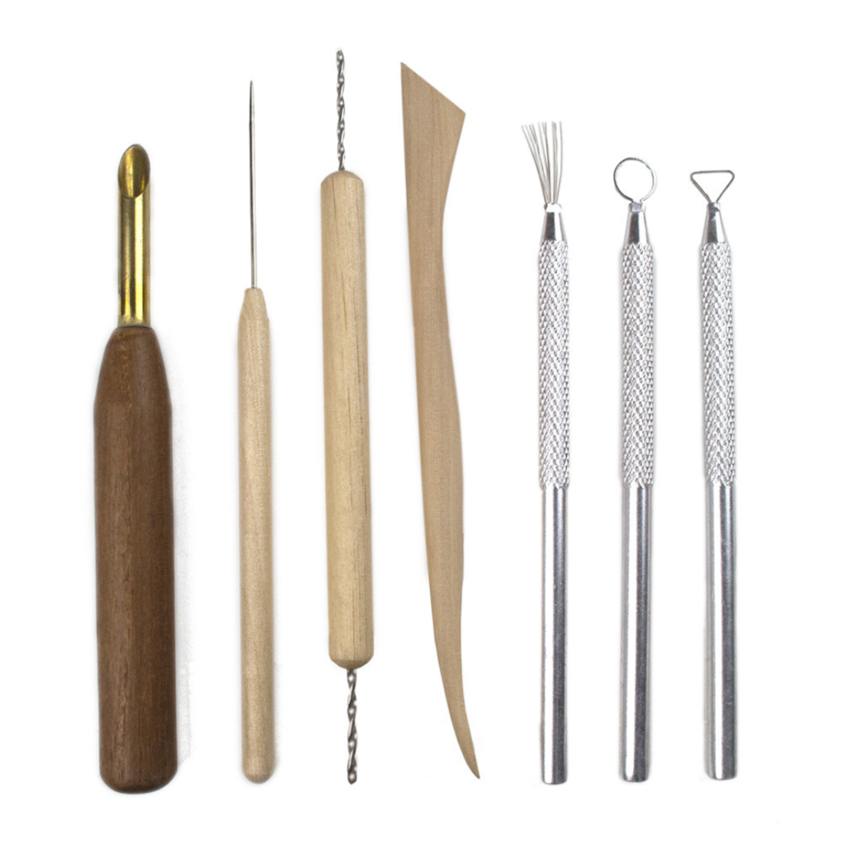 ROYAL & LANGNICKEL POTTER'S SELECT MINI VARIETY TOOL SET/7