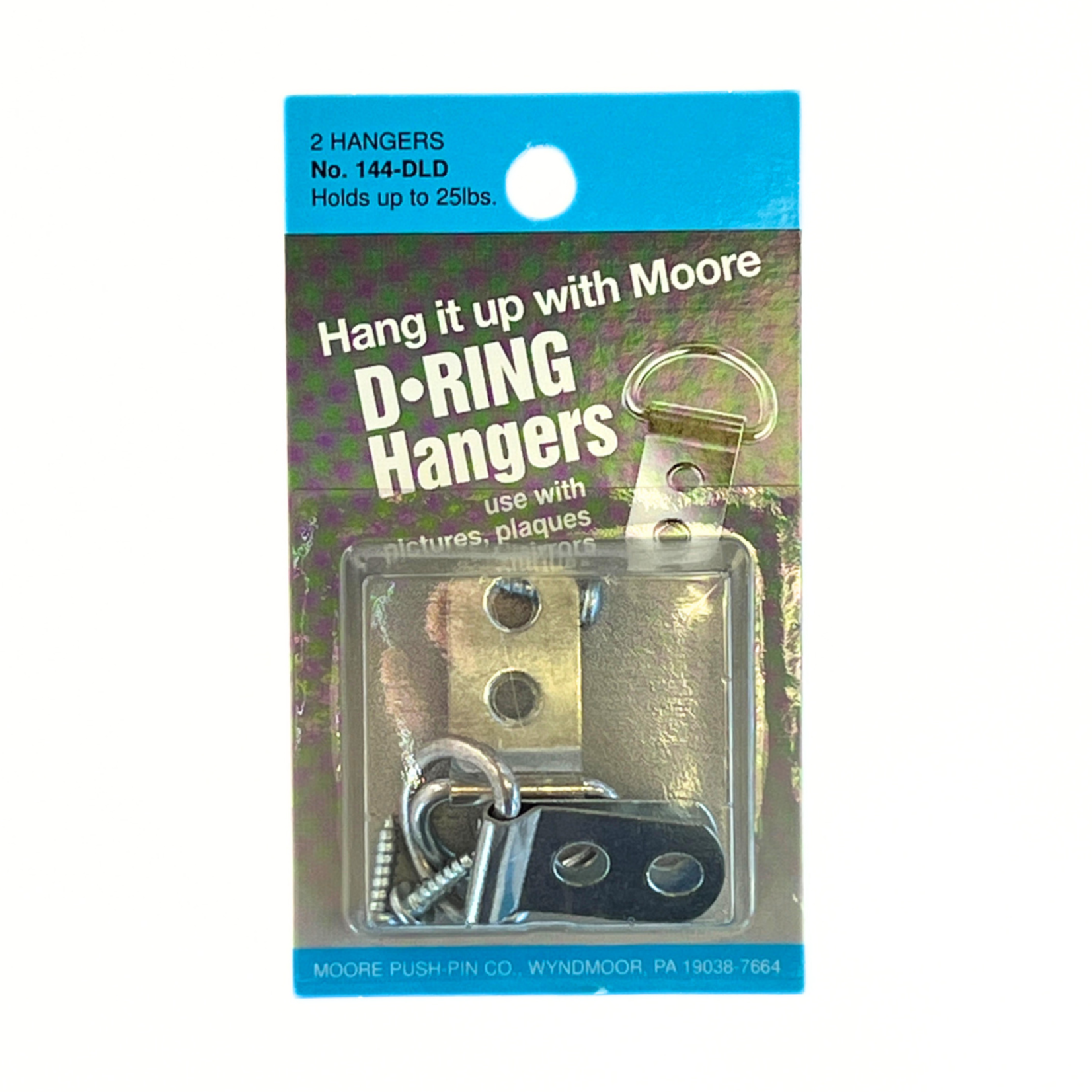 MOORE LARGE D RING HANGERS 2/PK (TBD)