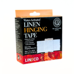LINECO LINECO GUMMED LINEN HINGING TAPE 1''X30'