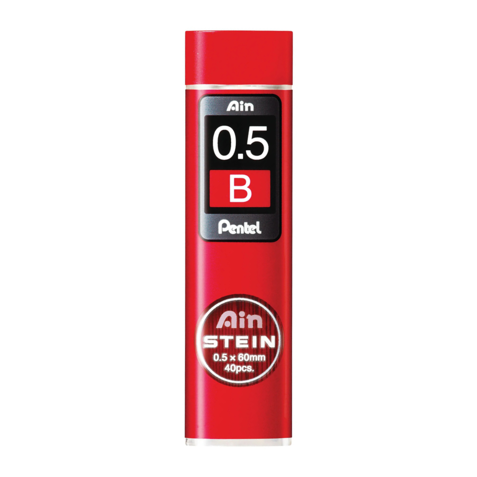PENTEL AIN STEIN LEAD REFILL 40/PK B 0.5MM