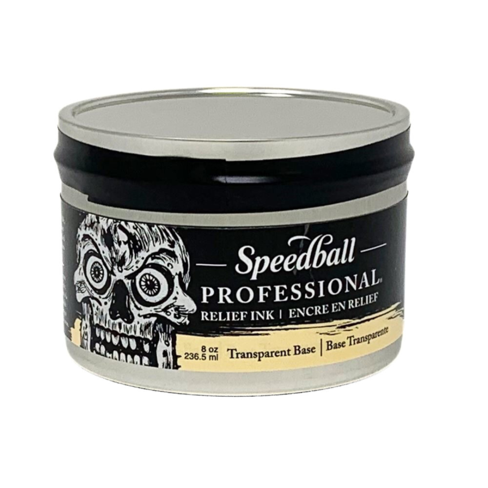 SPEEDBALL PROFESSIONAL RELIEF INK 8OZ TRANSPARENT BASE