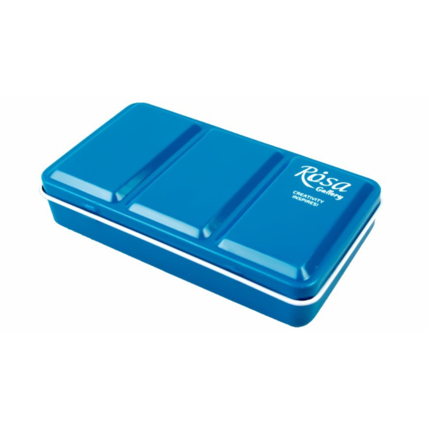 ROSA WATERCOLOUR METAL PALETTE 12 PAN TURQUOISE