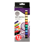 DALER ROWNEY SIMPLY PASTELS SET SOFT 12/PC
