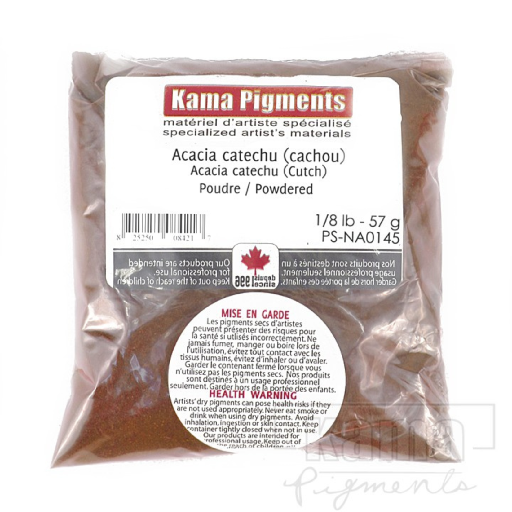 KAMA NATURAL ACACIA CATECHU POWDER 57G (1/8LB)