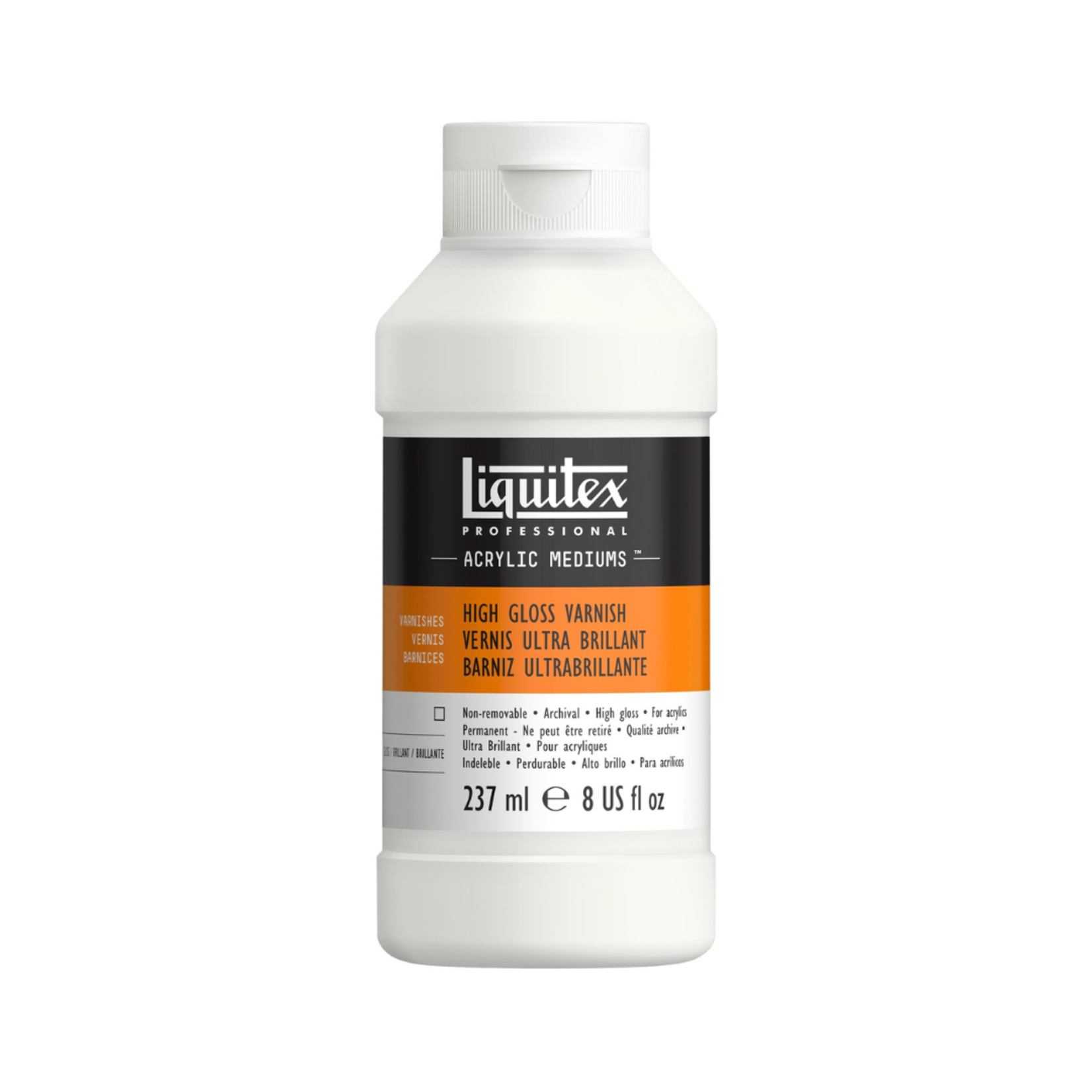 LIQUITEX LIQUITEX VARNISH HIGH GLOSS 8OZ