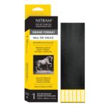 NITRAM BLOC DE SAULE LARGE CHARCOAL RECTANGLE SOFT
