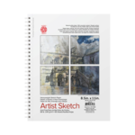PENTALIC ARTIST SKETCHBOOK COIL BOUND 8.5X11 86LB 80/SHT