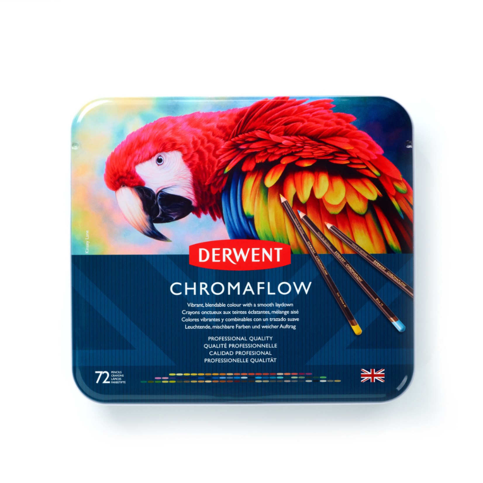DERWENT CHROMAFLOW PENCIL SET 72/PC
