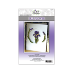 QUILLED CREATIONS QUILL-A-CARD KIT IRIS FLOWER