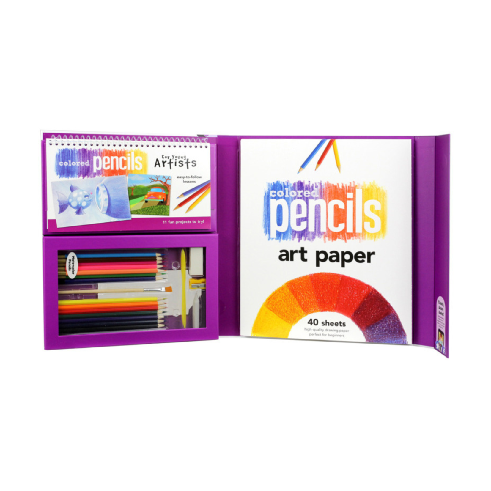 SPICEBOX PETITE PICASSO COLOURED PENCILS KIT