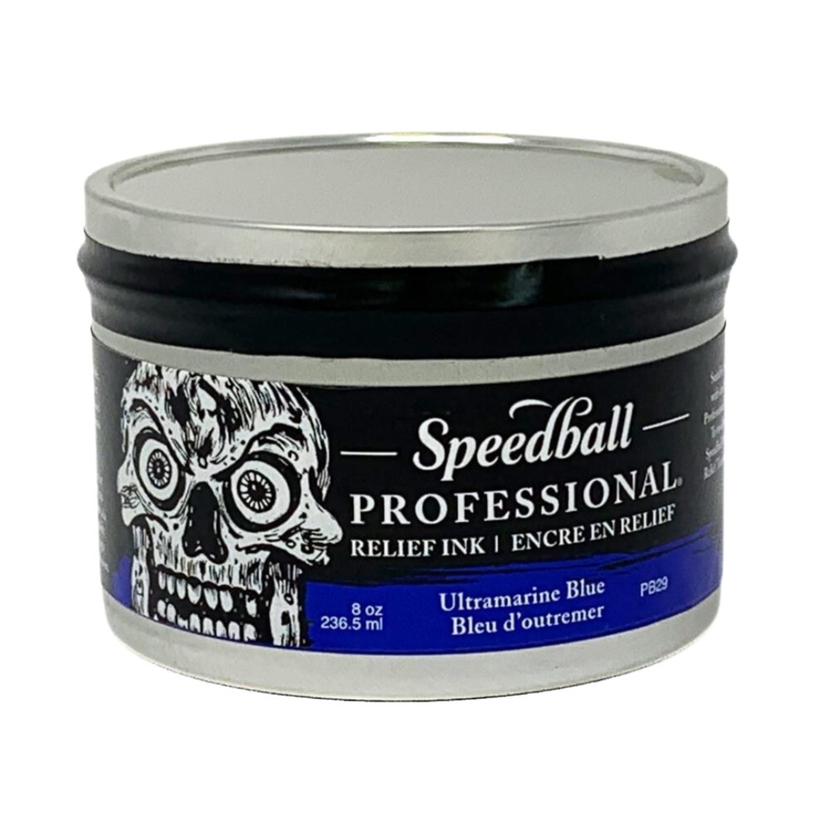 SPEEDBALL PROFESSIONAL RELIEF INK 8OZ ULTRAMARINE BLUE